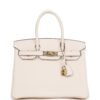 Hermes Birkin 30 Nata Clemence Gold Hardware